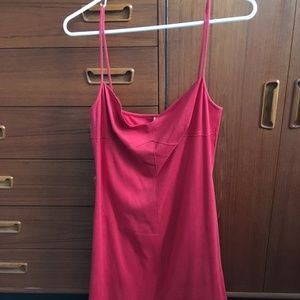 Red, Ultrasuede Max Studio ChaCha dress